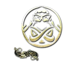 Sticker | ENCE (Gold) | Paris 2023 image