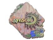 Sticker | syrsoN (Holo) | Rio 2022 image