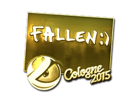 Sticker | FalleN (Gold) | Cologne 2015 image