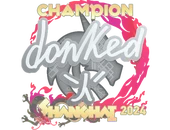 Sticker | donk (Champion) | Shanghai 2024 image
