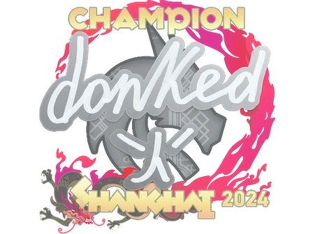 Sticker | donk (Champion) | Shanghai 2024 image