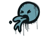 Sealed Graffiti | Puke (Wire Blue) image