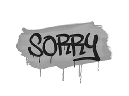 Sealed Graffiti | Sorry (Shark White) image
