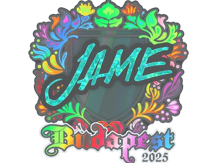 Sticker | Jame (Holo) | Budapest 2025 image