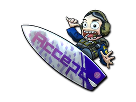 Sticker | Akihabara Accept Surf Ava (Foil) image