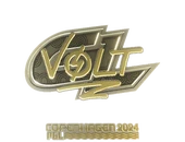 Sticker | volt (Gold) | Copenhagen 2024 image