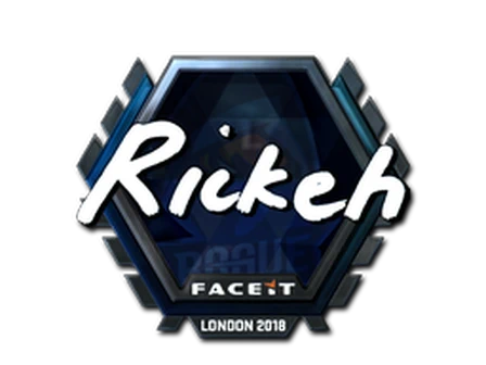 Sticker | Rickeh (Foil) | London 2018 image