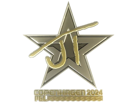 Sticker | JT (Gold) | Copenhagen 2024 image