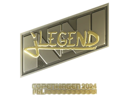 Sticker | jL (Gold) | Copenhagen 2024 image