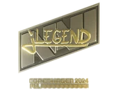 Sticker | jL (Gold) | Copenhagen 2024 image