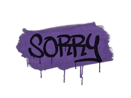 Sealed Graffiti | Sorry (Monster Purple) image