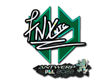 Sticker | fnx (Glitter) | Antwerp 2022 image