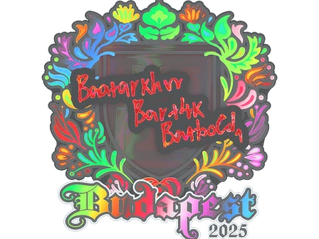 Sticker | Bart4k (Holo) | Budapest 2025 image