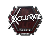 Sticker | xccurate | London 2018 image