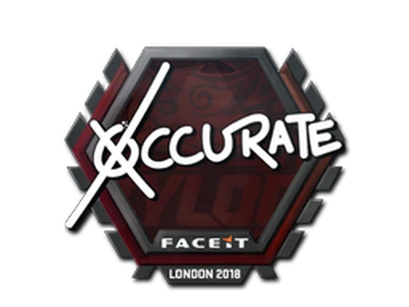 Sticker | xccurate | London 2018 image