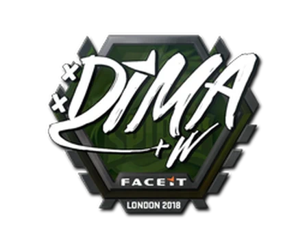 Sticker | Dima | London 2018 image