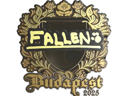 Sticker | FalleN (Gold) | Budapest 2025 image