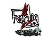 Sticker | Farlig (Glitter) | Antwerp 2022 image