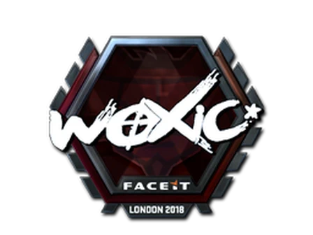 Sticker | woxic (Foil) | London 2018 image