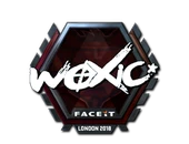 Sticker | woxic (Foil) | London 2018 image