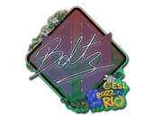 Sticker | boltz (Glitter) | Rio 2022 image