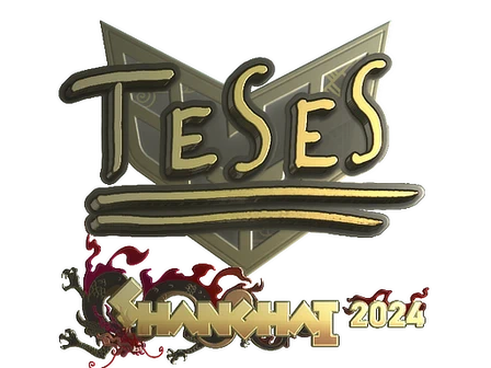 Sticker | TeSeS (Gold) | Shanghai 2024 image
