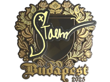 Sticker | Staehr (Gold) | Budapest 2025 image