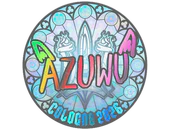 Sticker | AZUWU (Holo) | Cologne 2026 image
