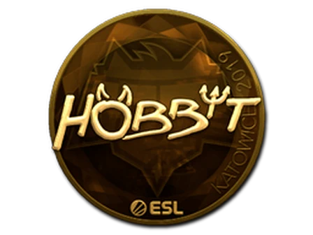 Sticker | Hobbit (Gold) | Katowice 2019 image