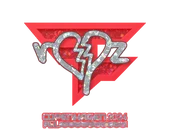 Sticker | ropz (Glitter) | Copenhagen 2024 image