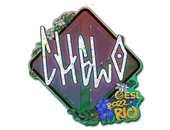 Sticker | chelo (Glitter) | Rio 2022 image