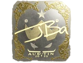 Sticker | JBa (Gold) | Austin 2025 image
