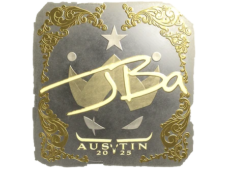 Sticker | JBa (Gold) | Austin 2025 image