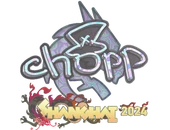 Sticker | chopper (Holo) | Shanghai 2024 image