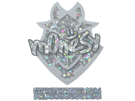 Sticker | m0NESY (Glitter) | Copenhagen 2024 image