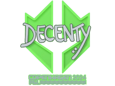 Sticker | decenty | Copenhagen 2024 image