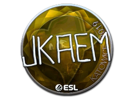 Sticker | jkaem (Foil) | Katowice 2019 image