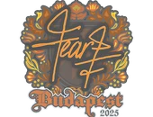 Sticker | fEAR | Budapest 2025 image