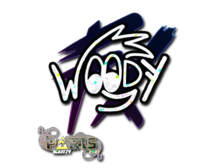 Sticker | WOOD7 (Glitter) | Paris 2023 image