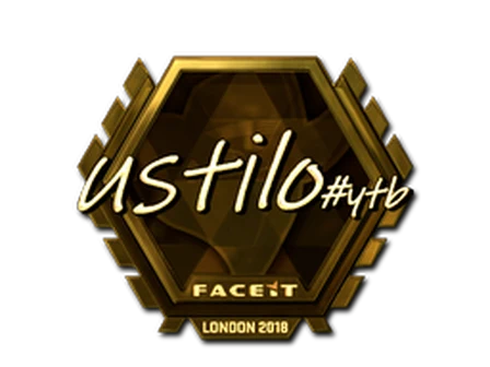 Sticker | USTILO (Gold) | London 2018 image