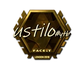 Sticker | USTILO (Gold) | London 2018 image