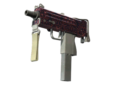 MAC-10 | Red Filigree image