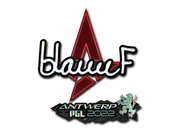 Sticker | blameF (Glitter) | Antwerp 2022 image