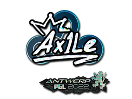 Sticker | Ax1Le (Glitter) | Antwerp 2022 image