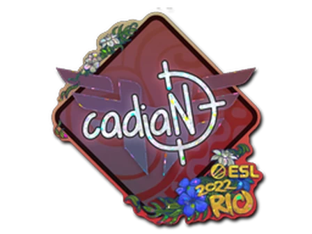 Sticker | cadiaN (Glitter) | Rio 2022 image
