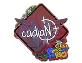 Sticker | cadiaN (Glitter) | Rio 2022 image