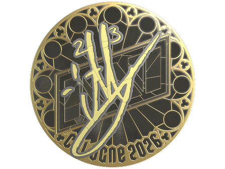 Sticker | iM (Gold) | Cologne 2026 image