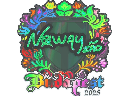Sticker | noway (Holo) | Budapest 2025 image