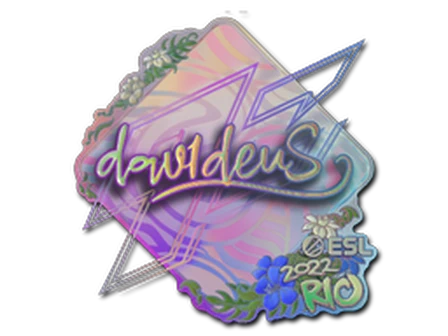 Sticker | dav1deuS (Holo) | Rio 2022 image