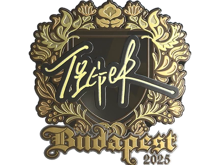 Sticker | Tiger (Gold) | Budapest 2025 image